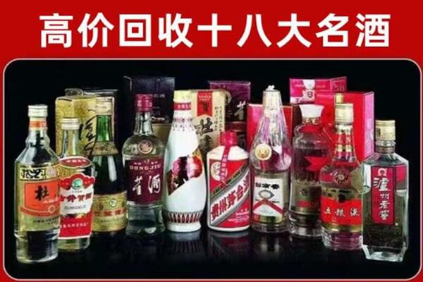 葫芦岛市建昌县回收老酒